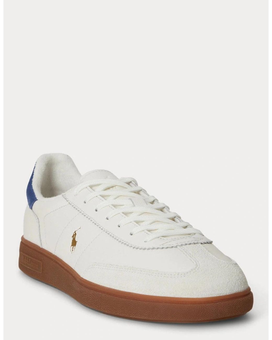 Polo Ralph Lauren White Bedford Pp Trainers 004 Deckwash/Light for men