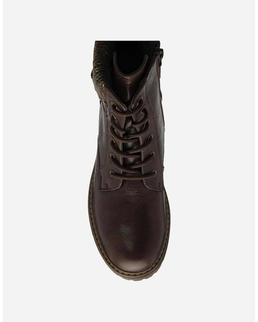 Lotus Brown Gretal Ankle Boots