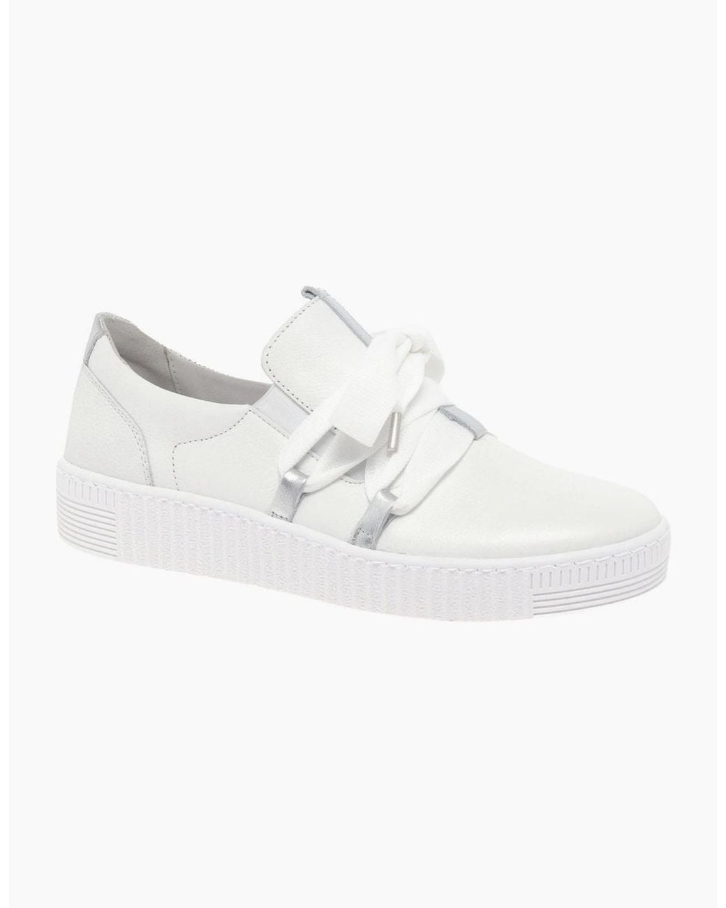 Gabor White Waltz Casual Trainers