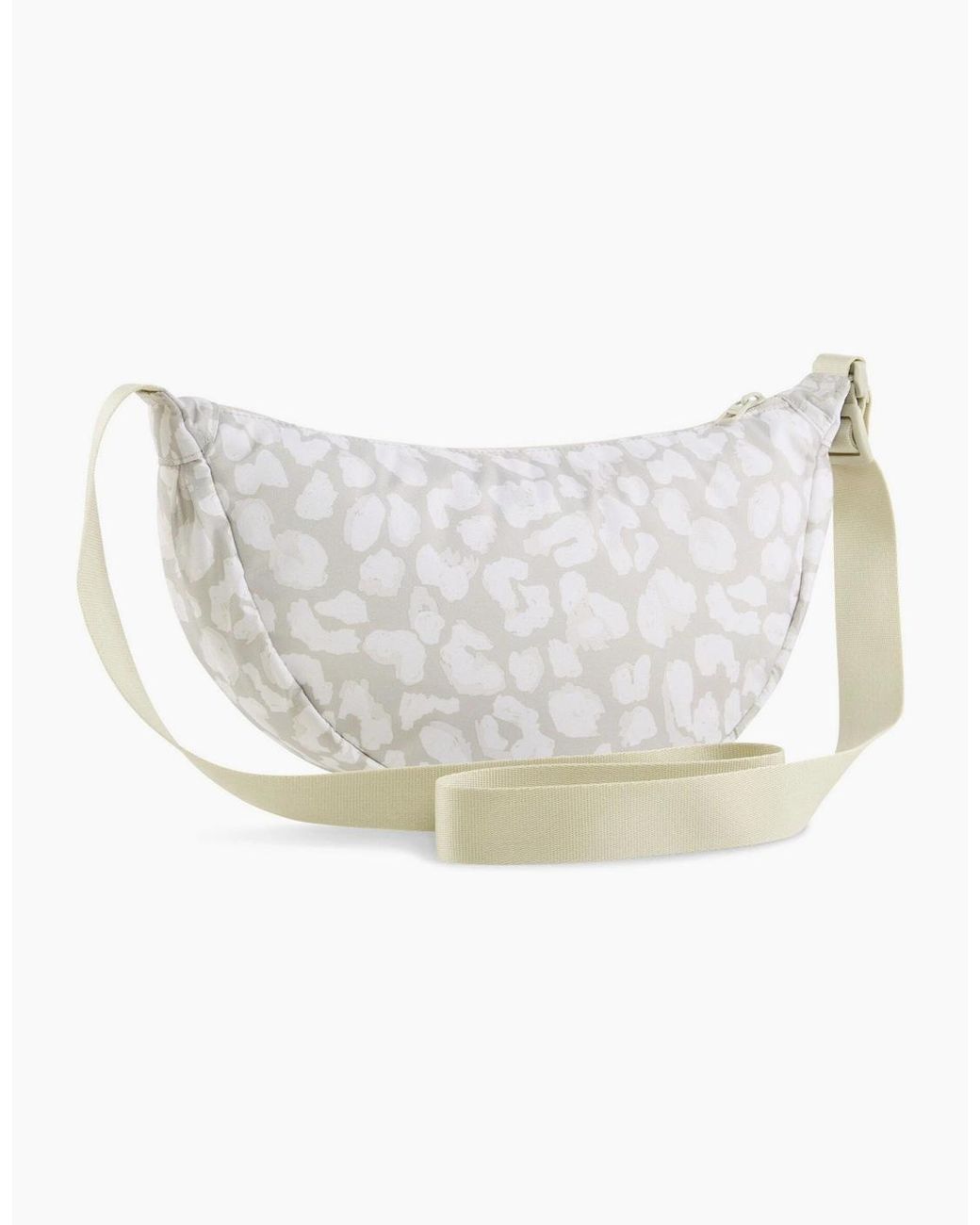 PUMA White Pop Half Moon Shoulder Bag