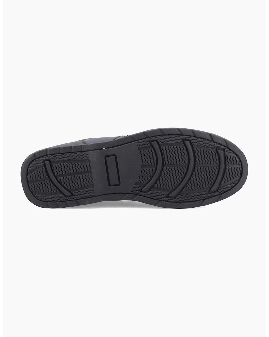 Pod Black Nyle Leather Shoes for men