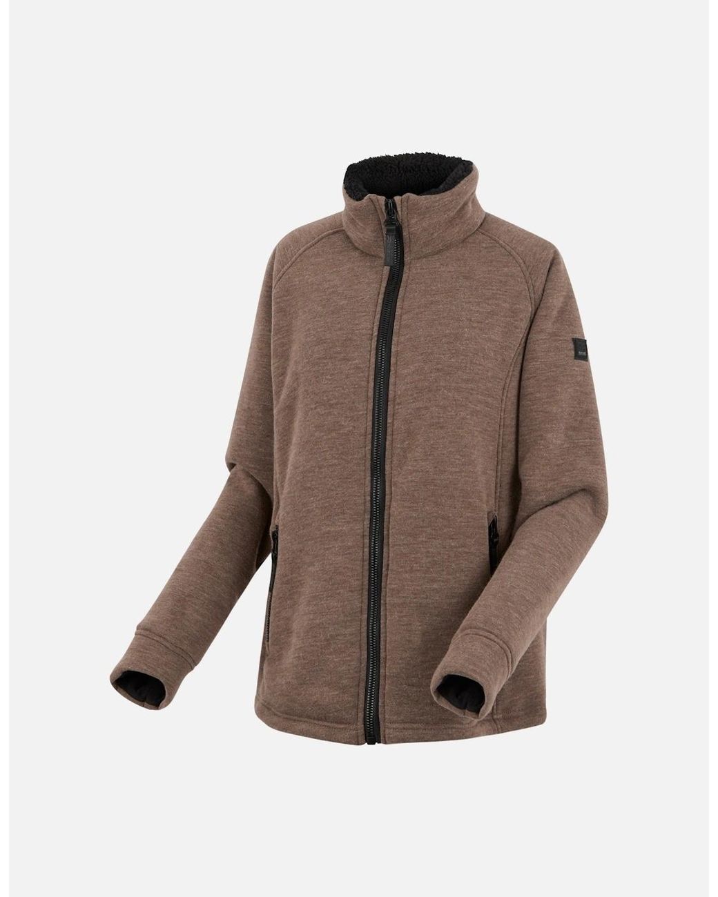 Regatta Brown Ladies Emilde Full Zip Fleece Jacket