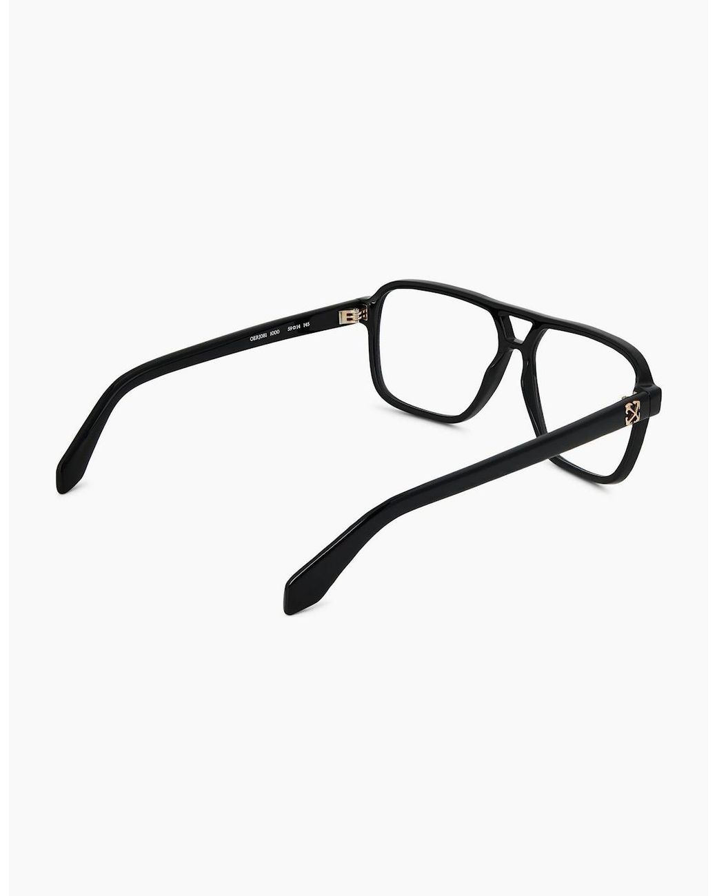 Off-White c/o Virgil Abloh Black Off Eyewear Style 81 for men