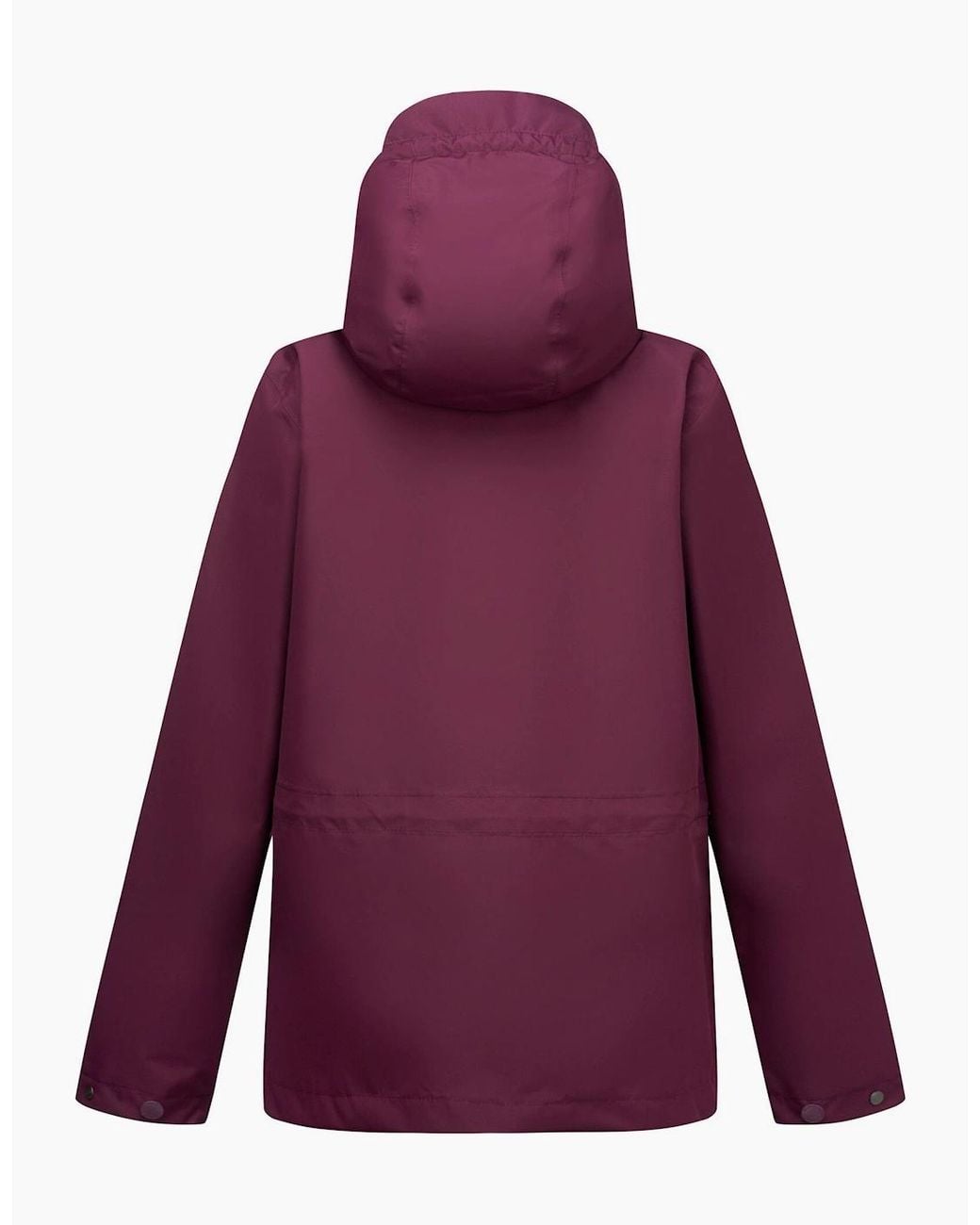 Regatta Purple Ladies Bayletta Grid Distress Waterproof Jacket
