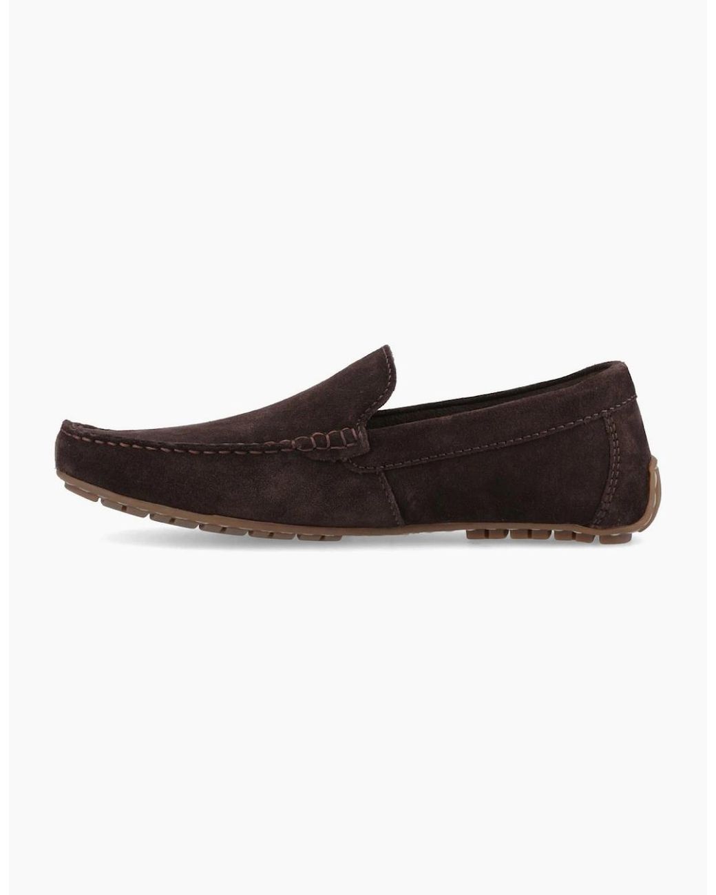 Hush Puppies White Ralph Suede Shoes for men