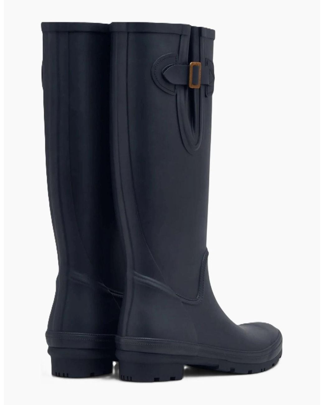 Joules Blue Houghton Tall Rubber Wellington Boots