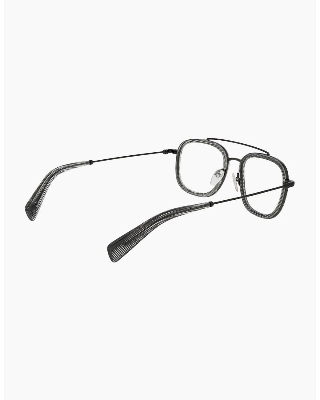 Yohji Yamamoto Gray Optical Frame Yy1026 950 50 for men
