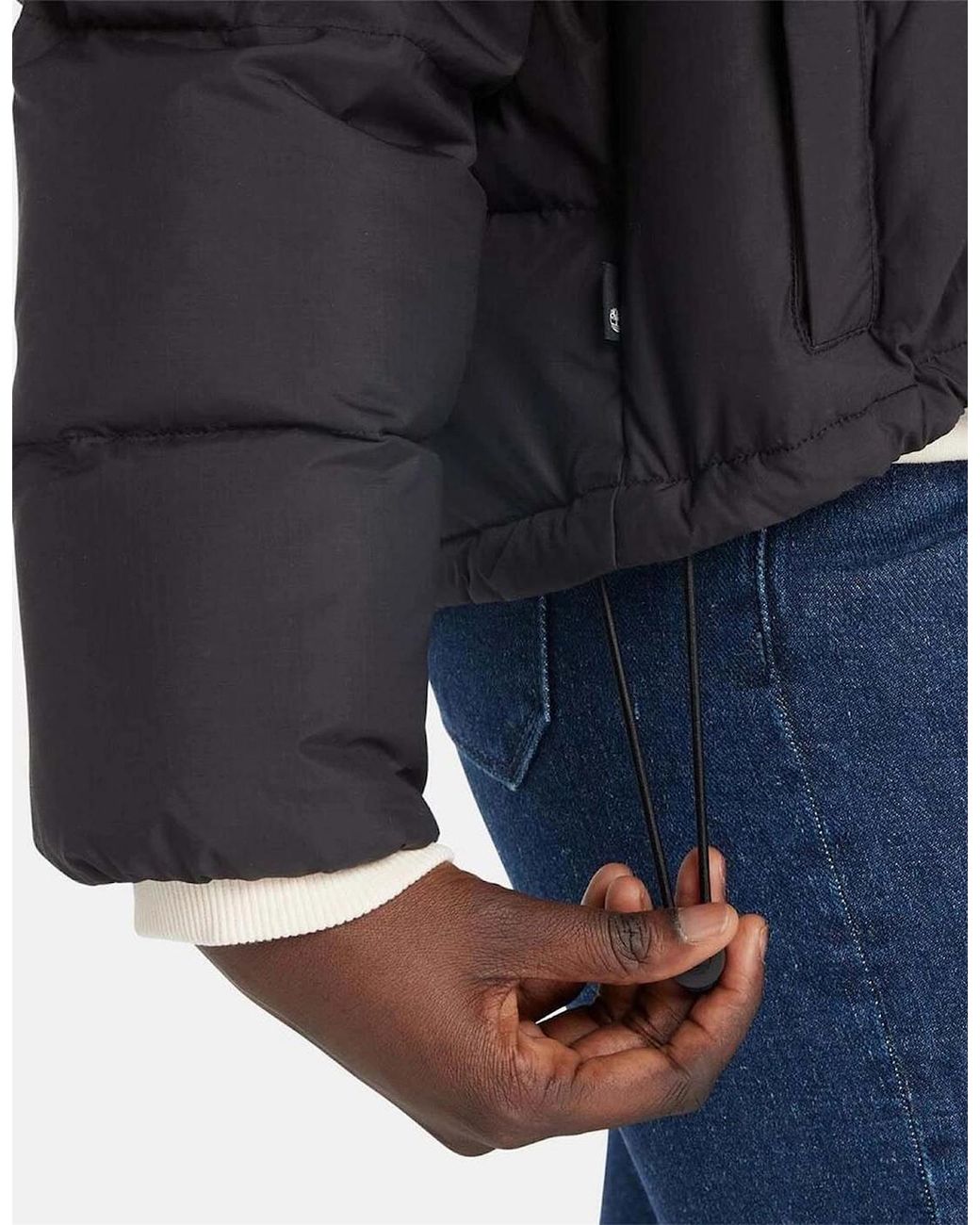 Timberland Blue Recycled Down Puffer Jacket