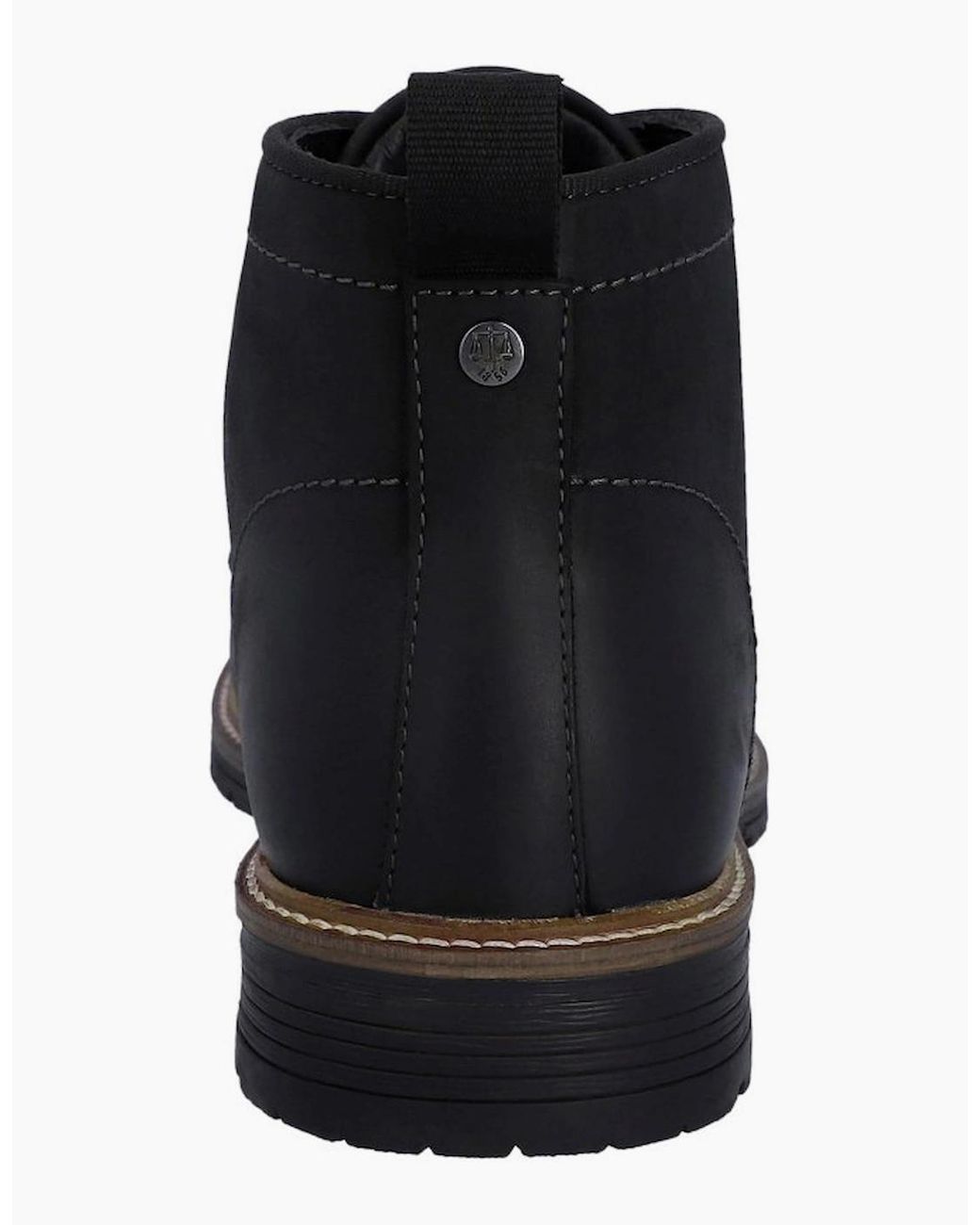 Hunter Black Jura Leather Boots for men