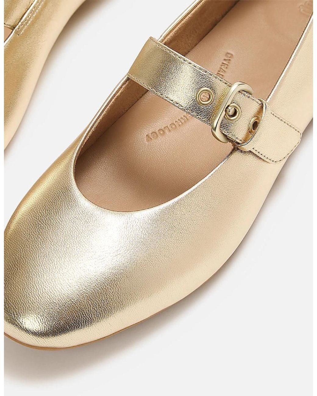 Fitflop White Delicato Leather Mary Jane Shoes