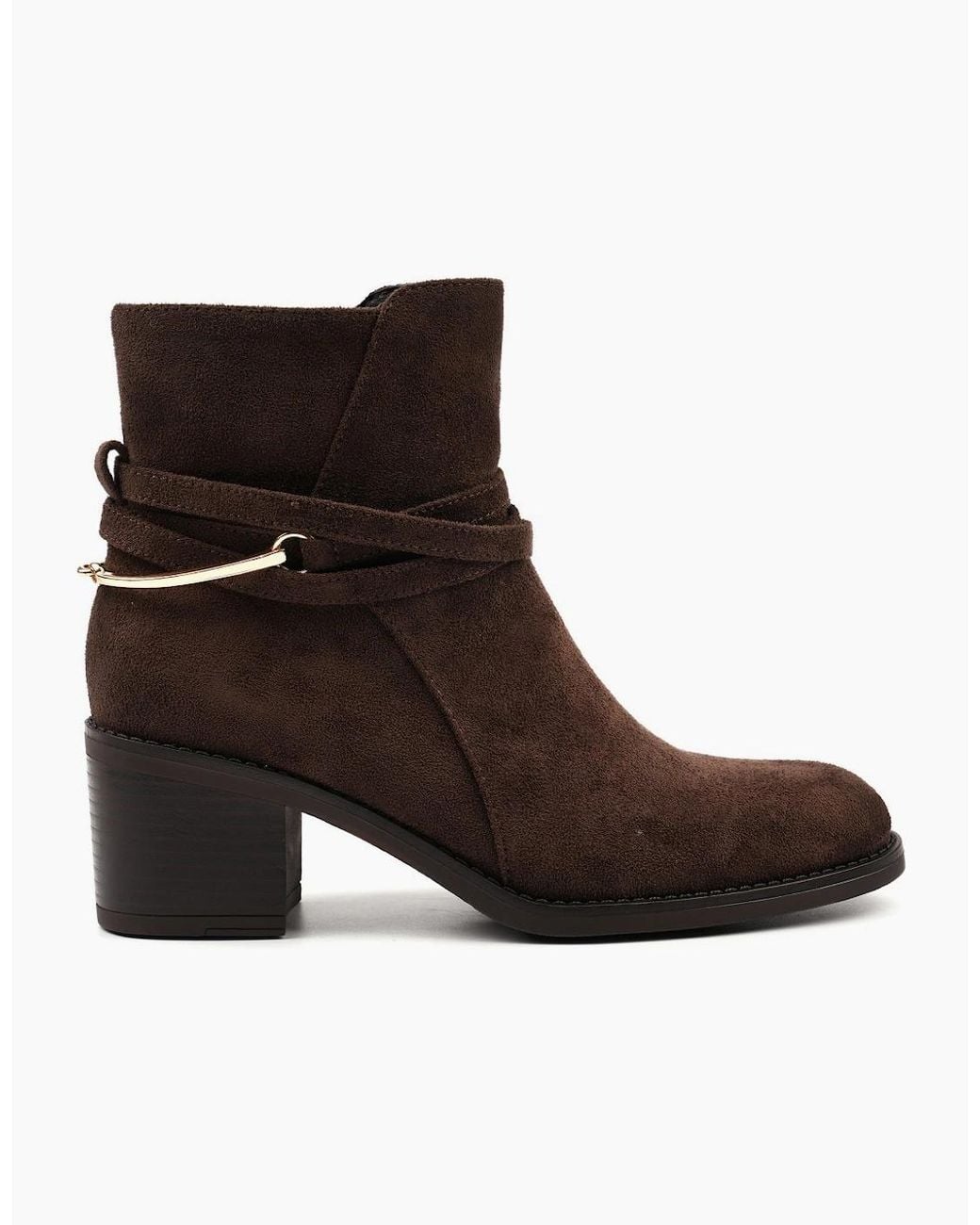 Lunar Brown Kiki Ankle Boots