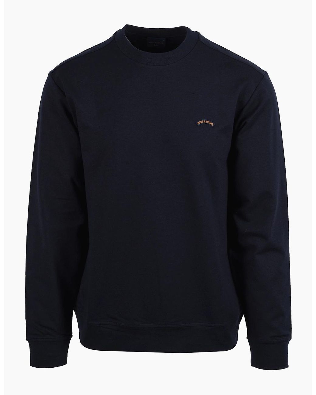 Paul & Shark Blue Crew Neck Sweatshirt for men