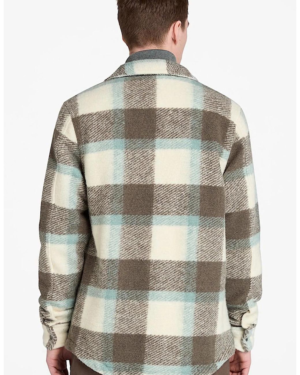 Timberland White Life Tbt Wool Overshirt for men