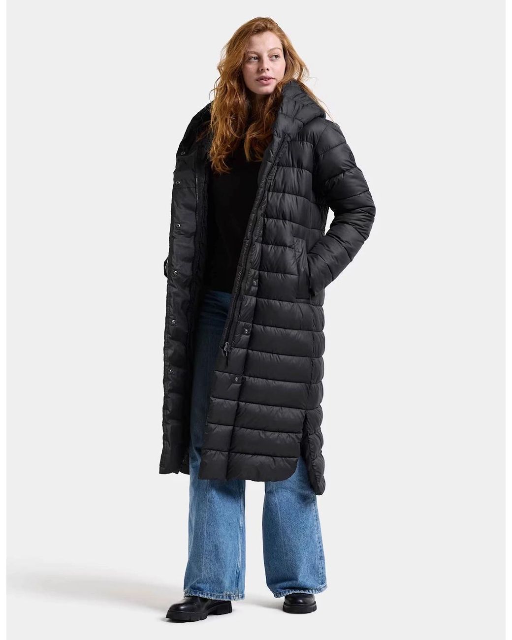 Didriksons Black Stella Long Parka 6