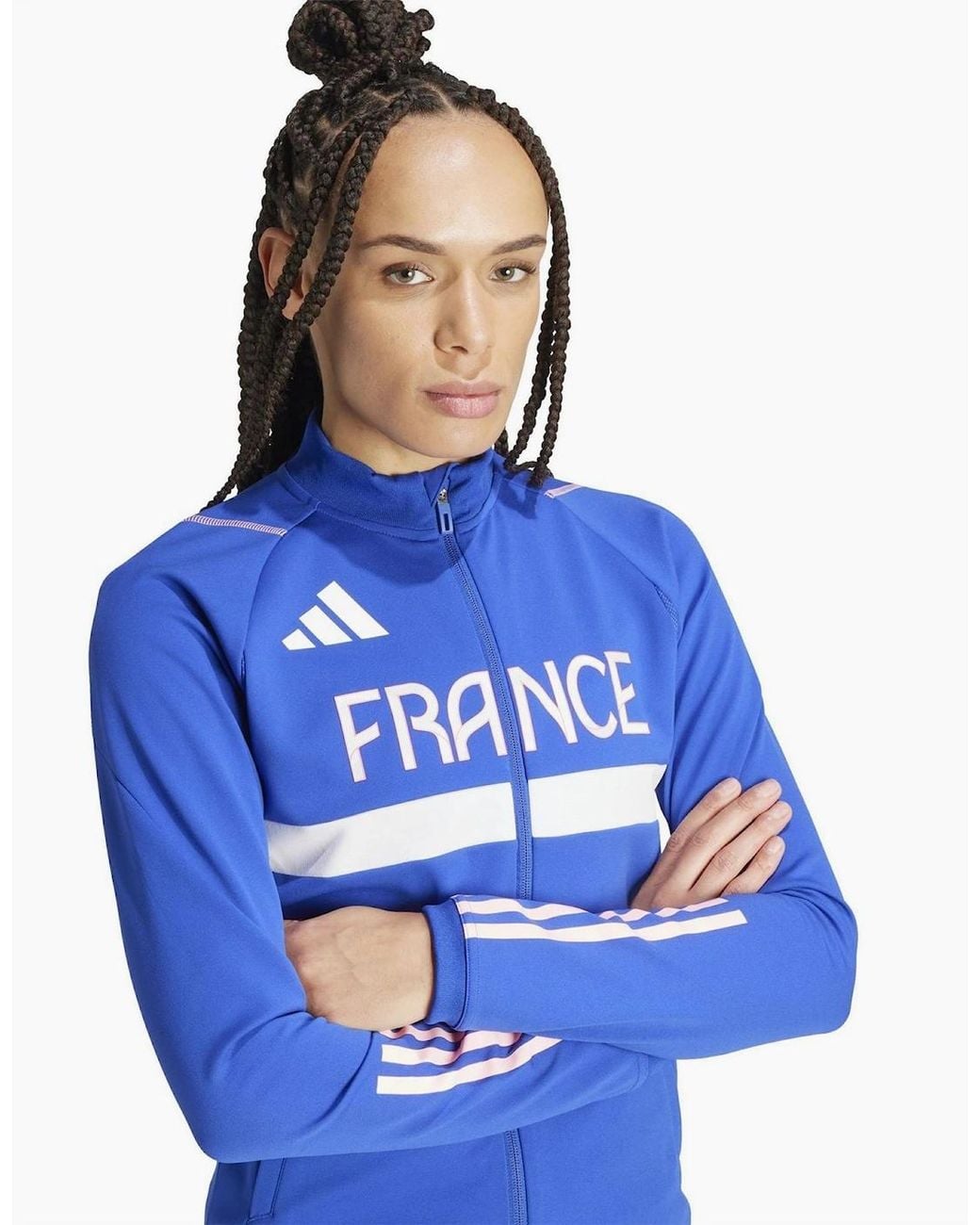 Adidas Blue F Tr Jacket W
