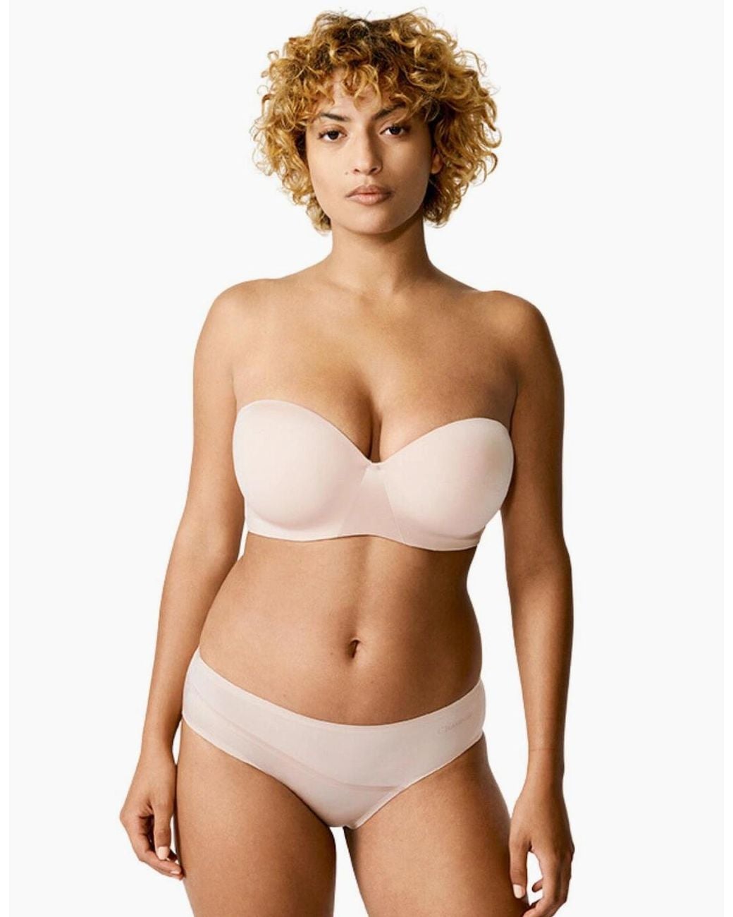 Chantelle Brown C15G50 Essentiall Strapless T Shirt Bra
