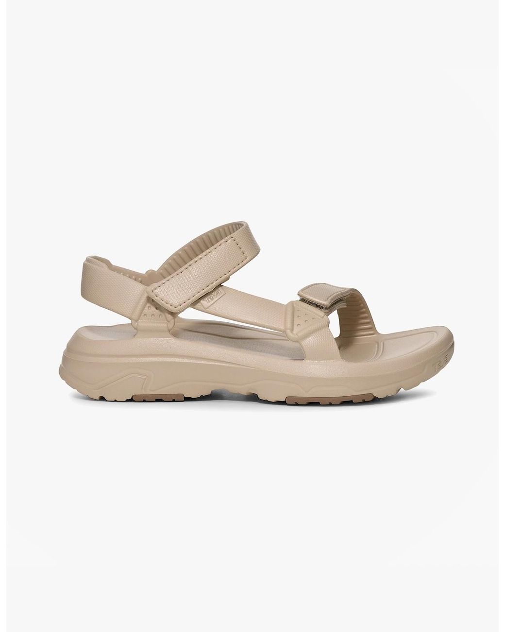 Teva White Apreaqua Drift Cross Strap Sandals Oyster