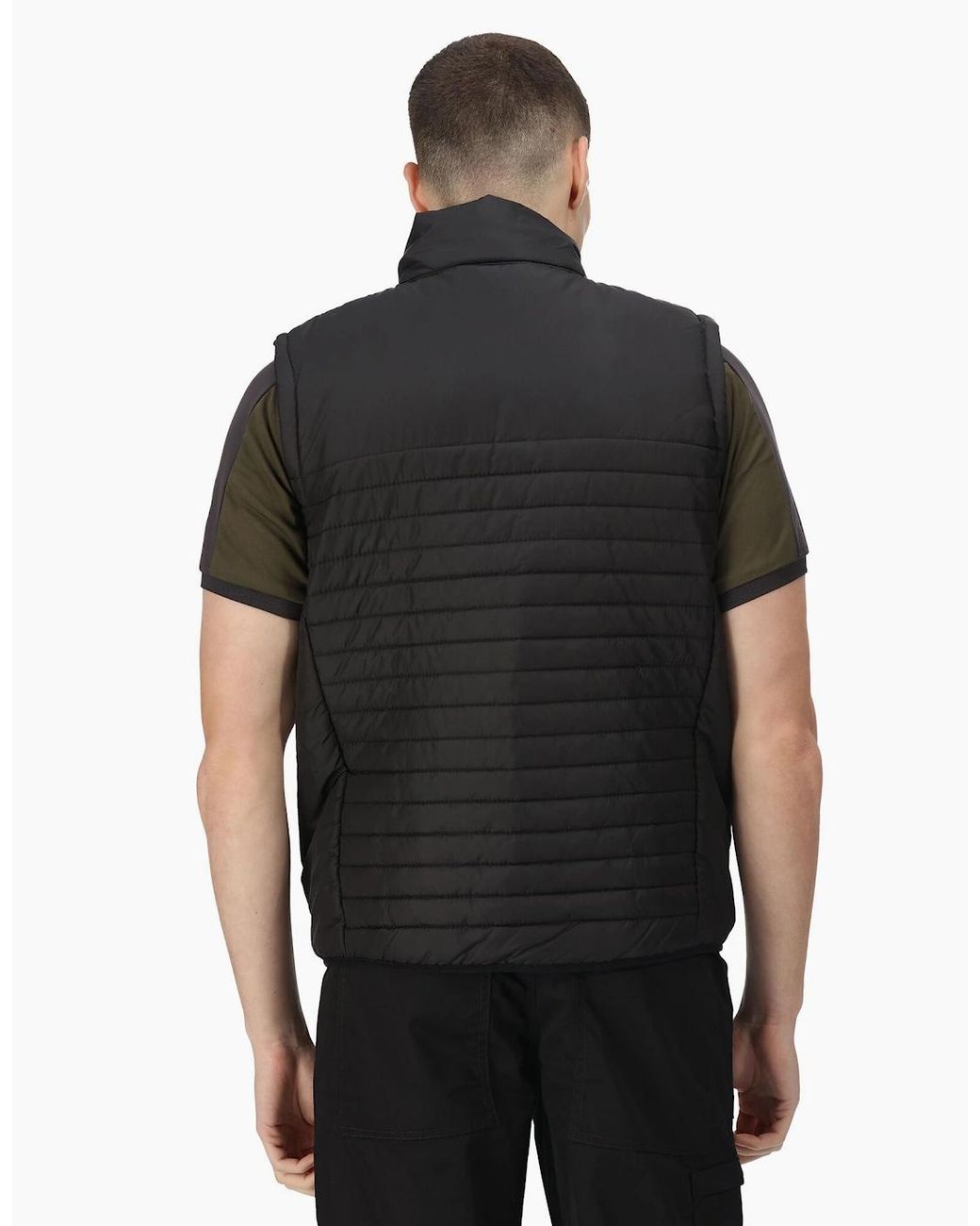 Regatta Black Professional Insulated Recycled Gilet for men