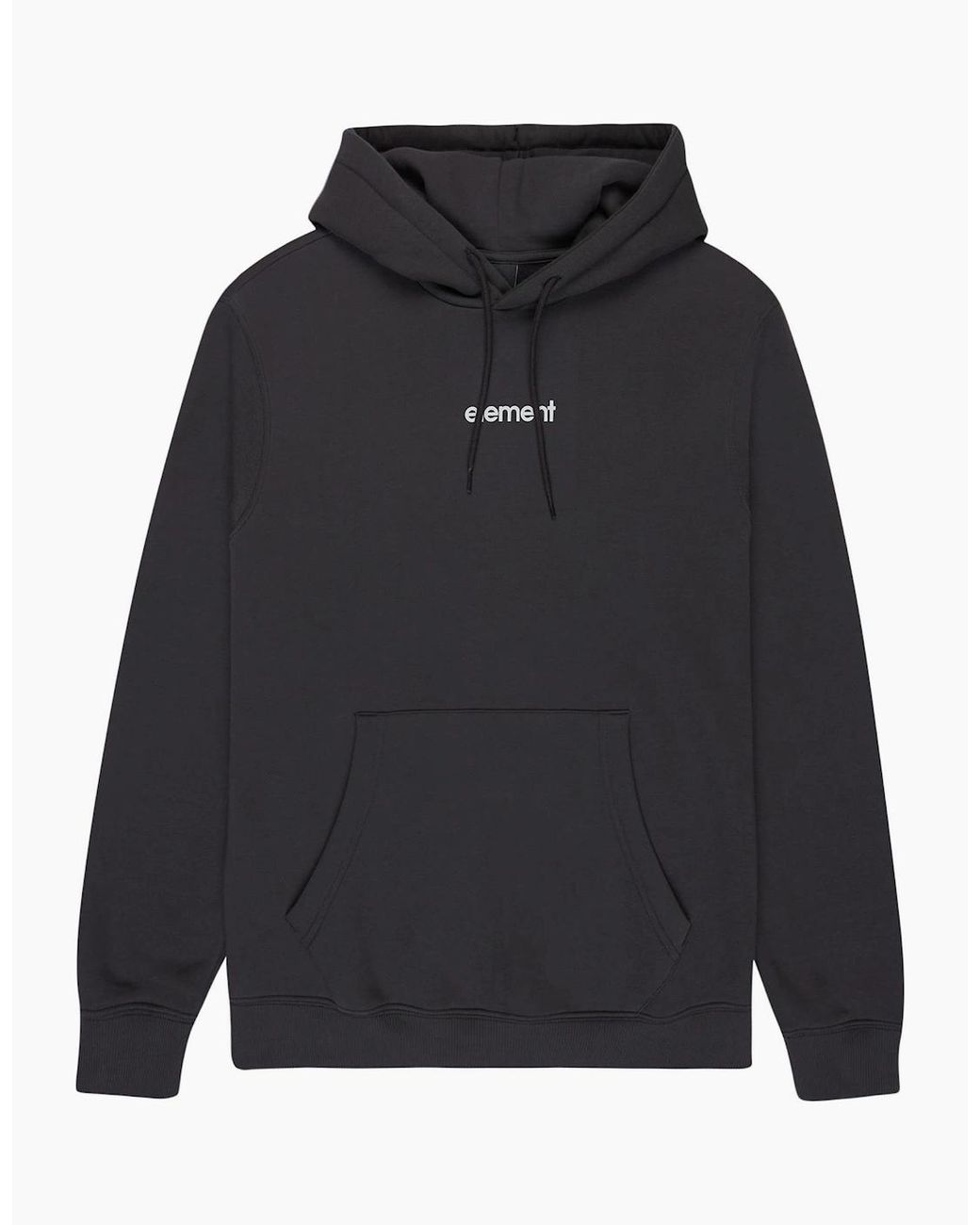 Element Black Lowcase Bp Hoodie for men