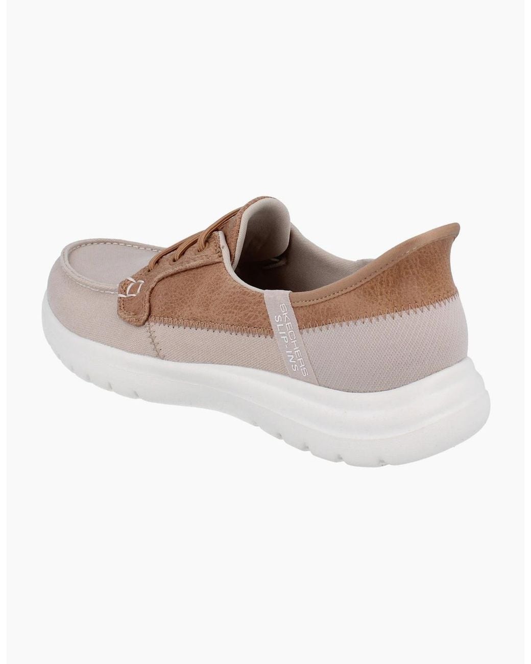 Skechers Brown Slip Ins On The Go Flex