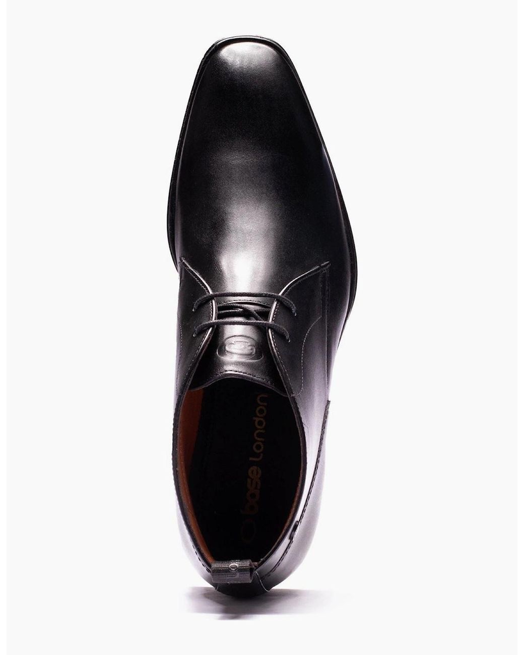 Base London Blue London Archer Leather Ankle Boots for men