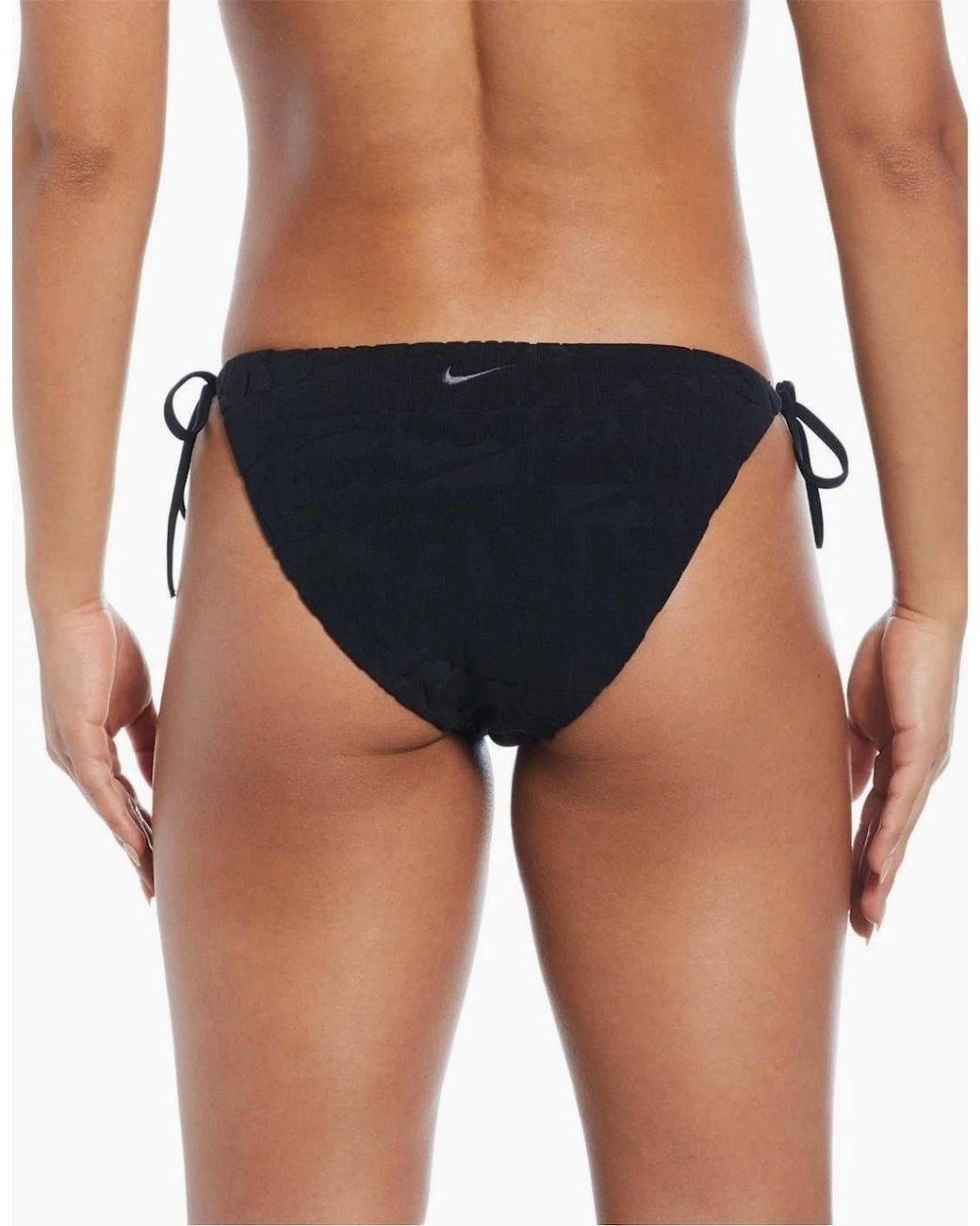 Nike Blue Tie Triangle Bikini Bottom