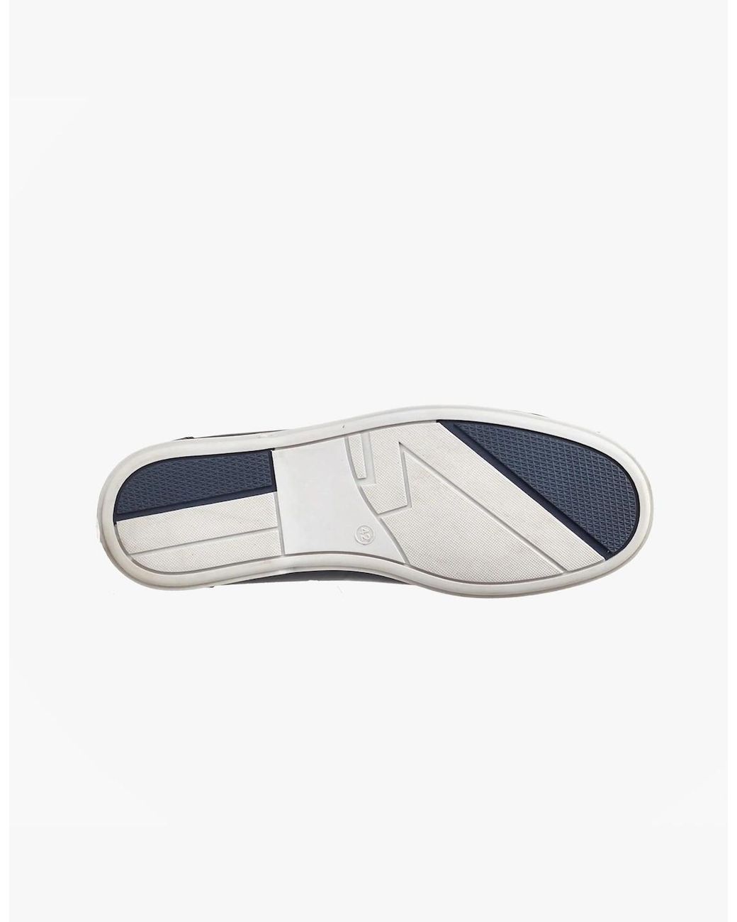 Base London Blue London Stern Boat Shoes for men