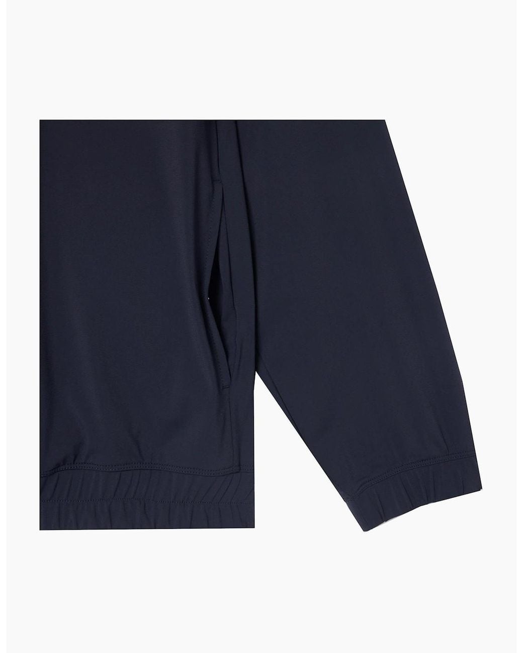 Lacoste Blue Stretch Zip Jacket for men