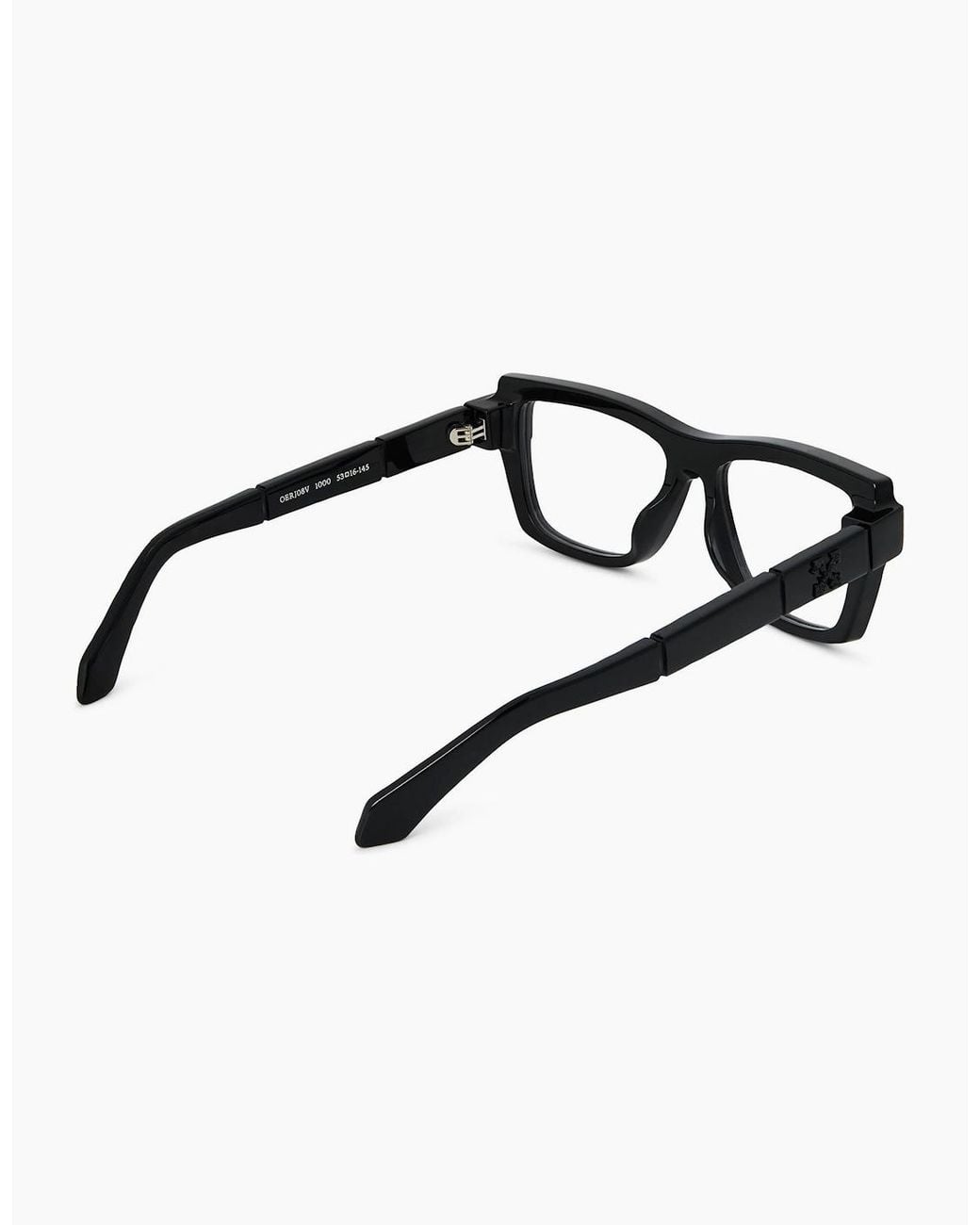 Off-White c/o Virgil Abloh Black Off Eyewear Style 8V for men