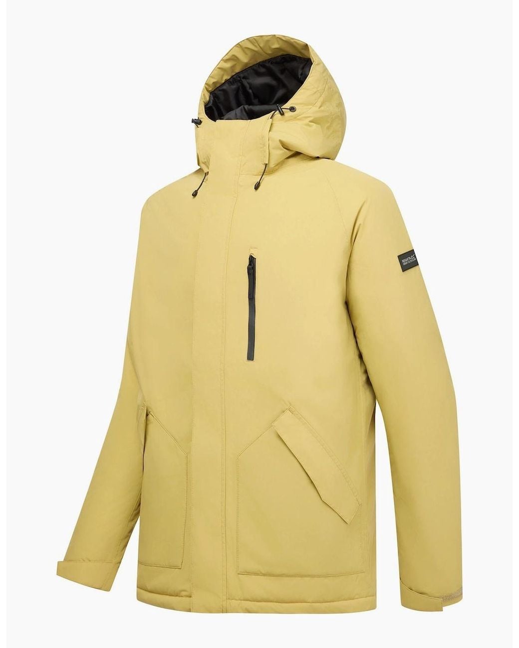 Regatta Yellow Slyvan Insulated Waterproof Jacket for men