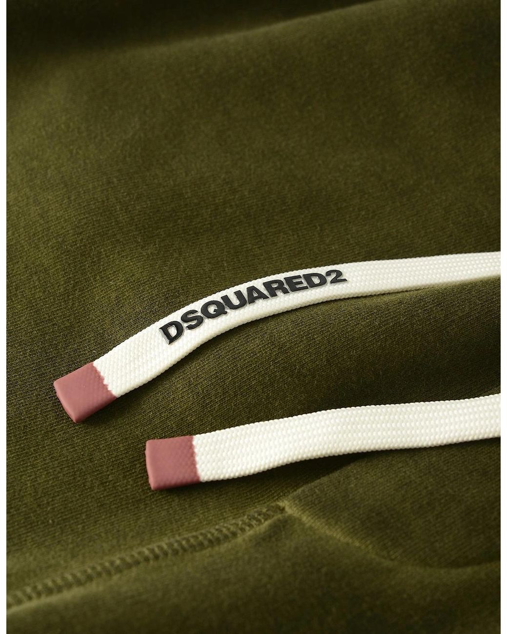 DSquared² Green Long Arnold Drawstring Shorts for men