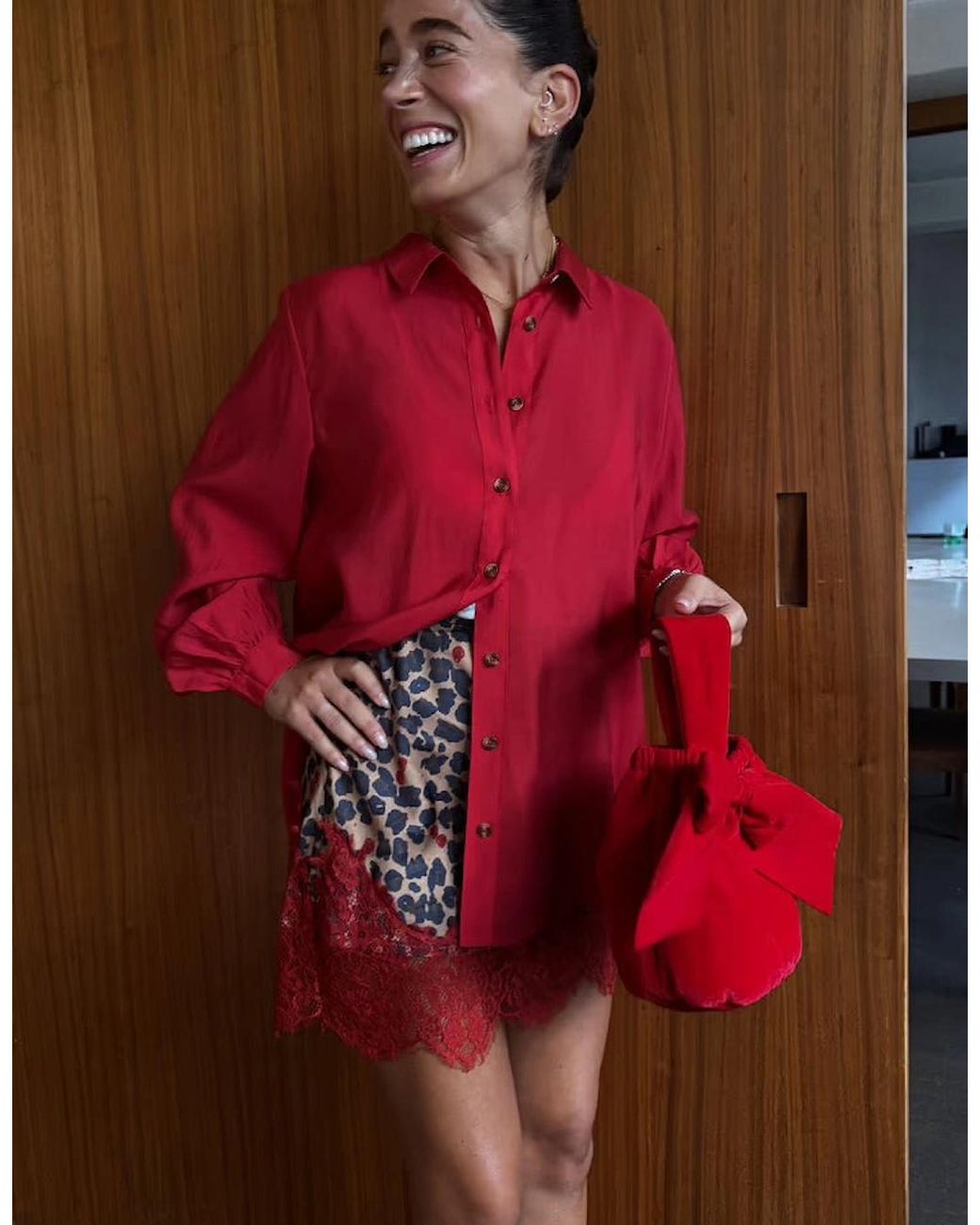Never Fully Dressed Red Cherry Miley Shirt