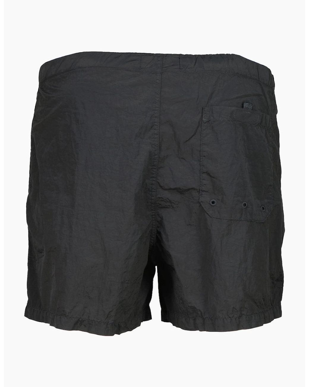 Stone Island Gray Nylon Metal Swim Shorts for men