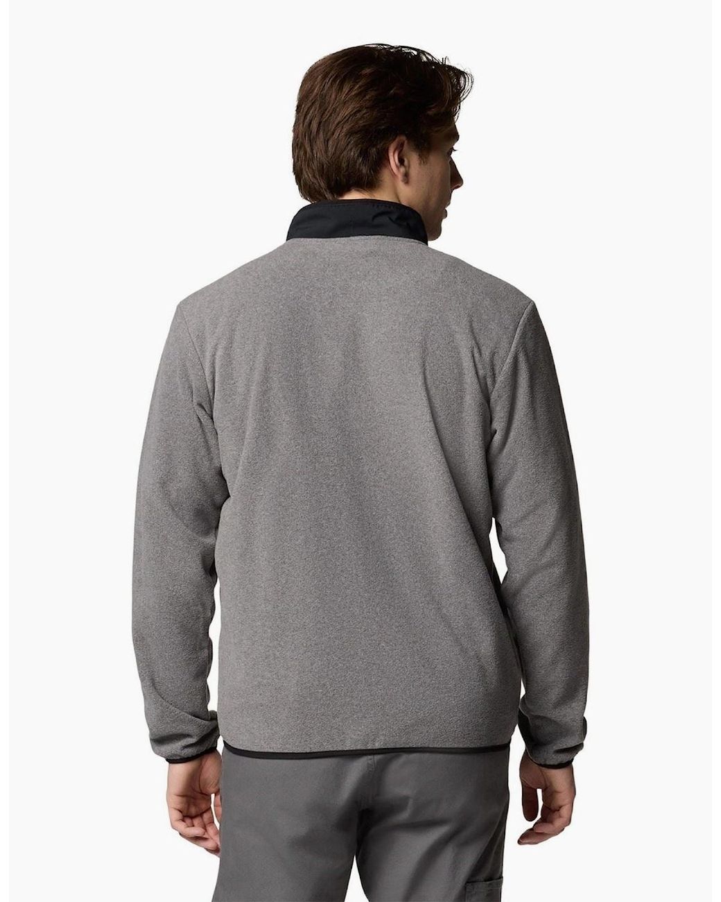 Columbia Gray Sequoia Grove Full Zip Fleece Jacket for men