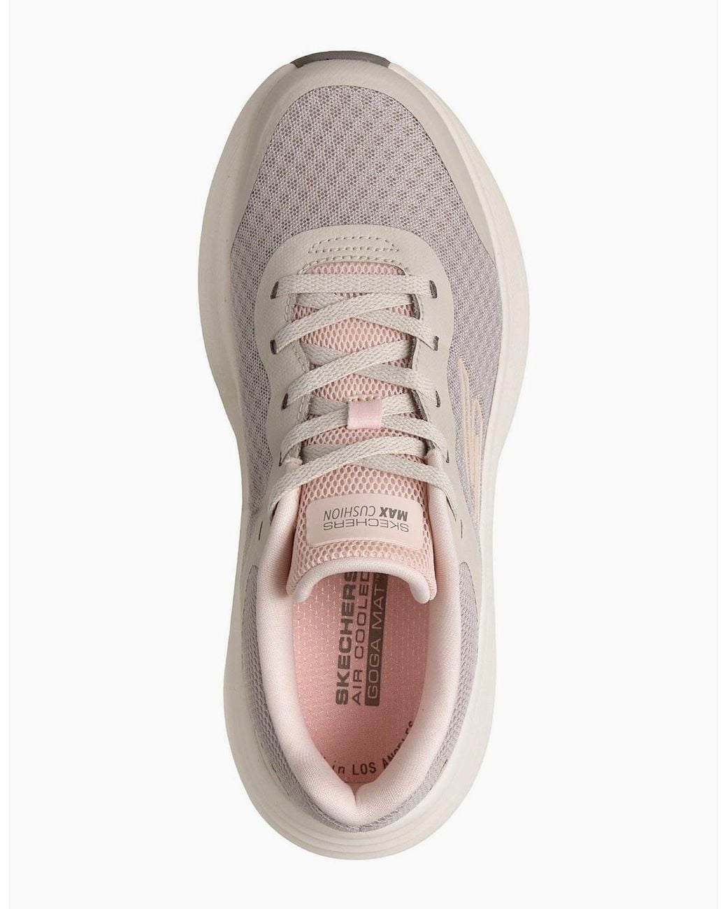 Skechers Max Cushioning Endeavour Natural Synthetic/Trim Trainers