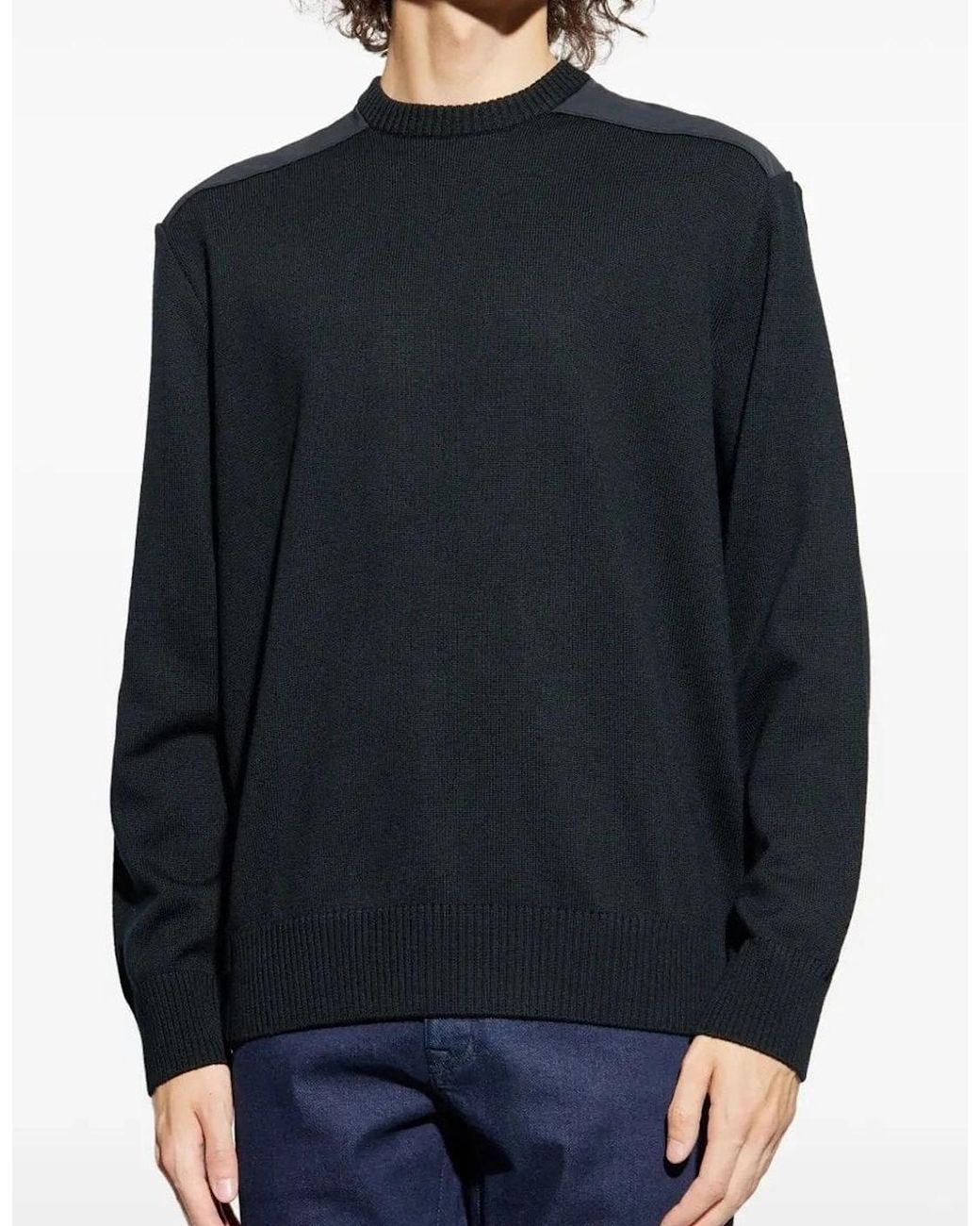 Paul & Shark Blue Technical Wool Typhoon Sweater for men