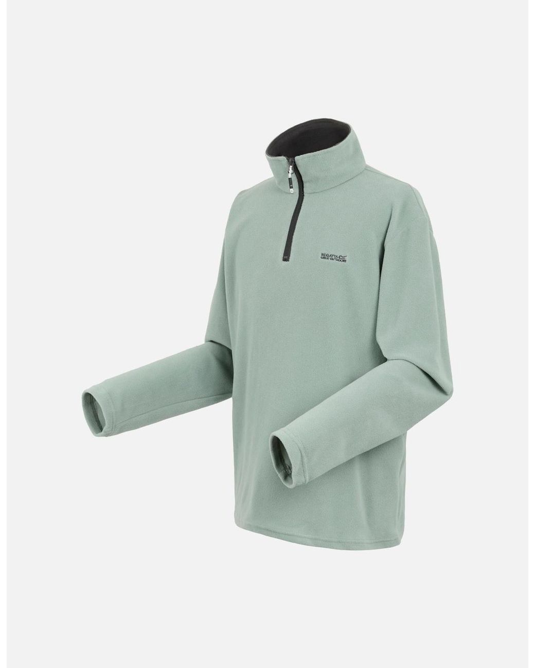 Regatta Blue Great Outdoors Thompson Half Zip Fleece Top for men