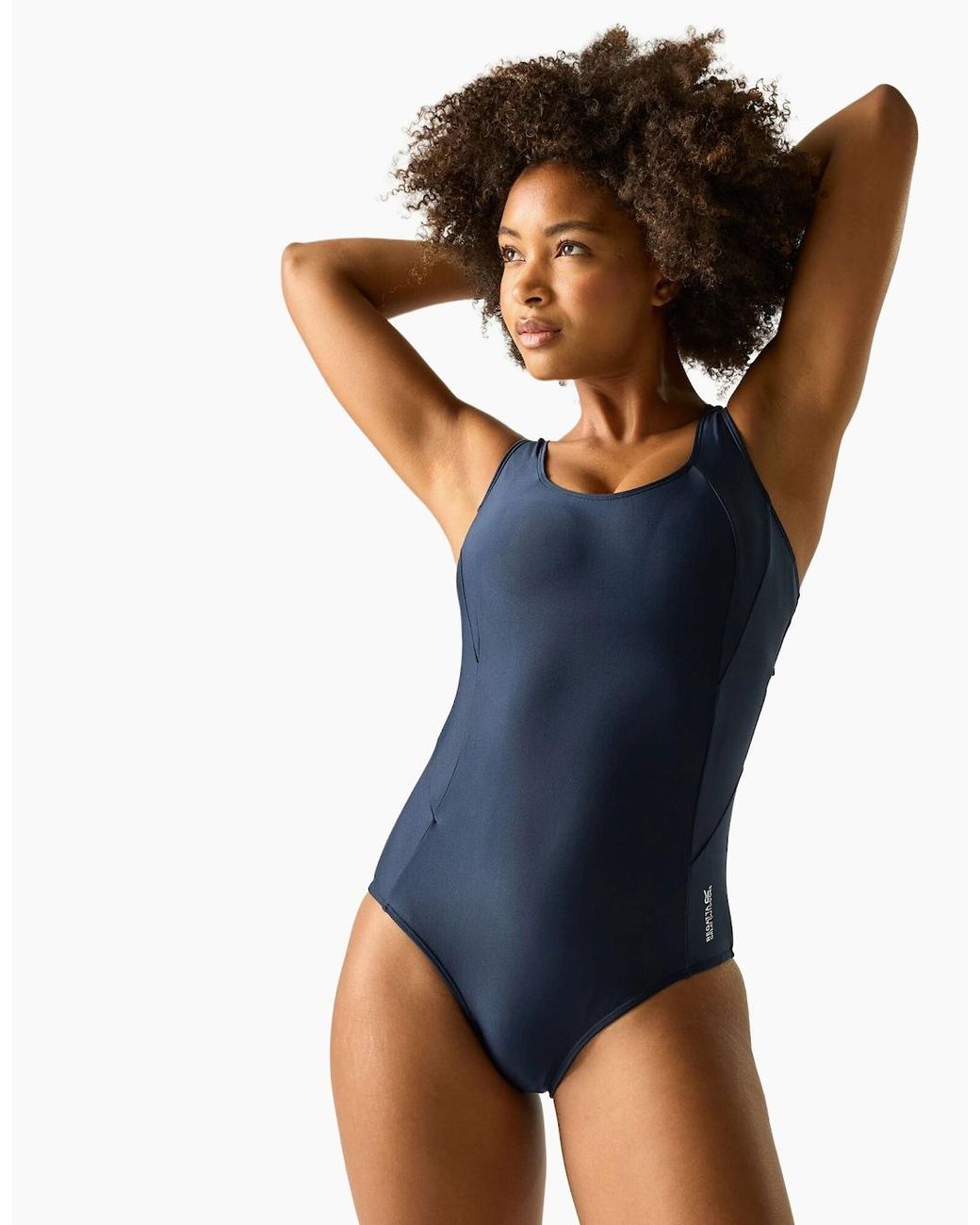 Regatta Blue Ladies Active One Piece Swimsuit