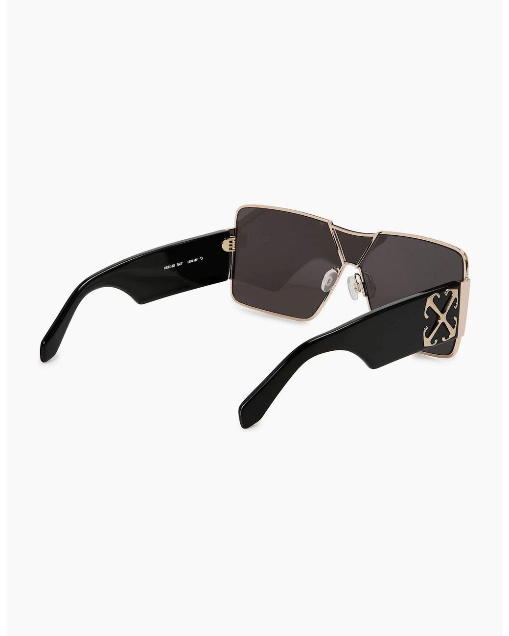 Off-White c/o Virgil Abloh Black Off Aspen Sunglasses for men