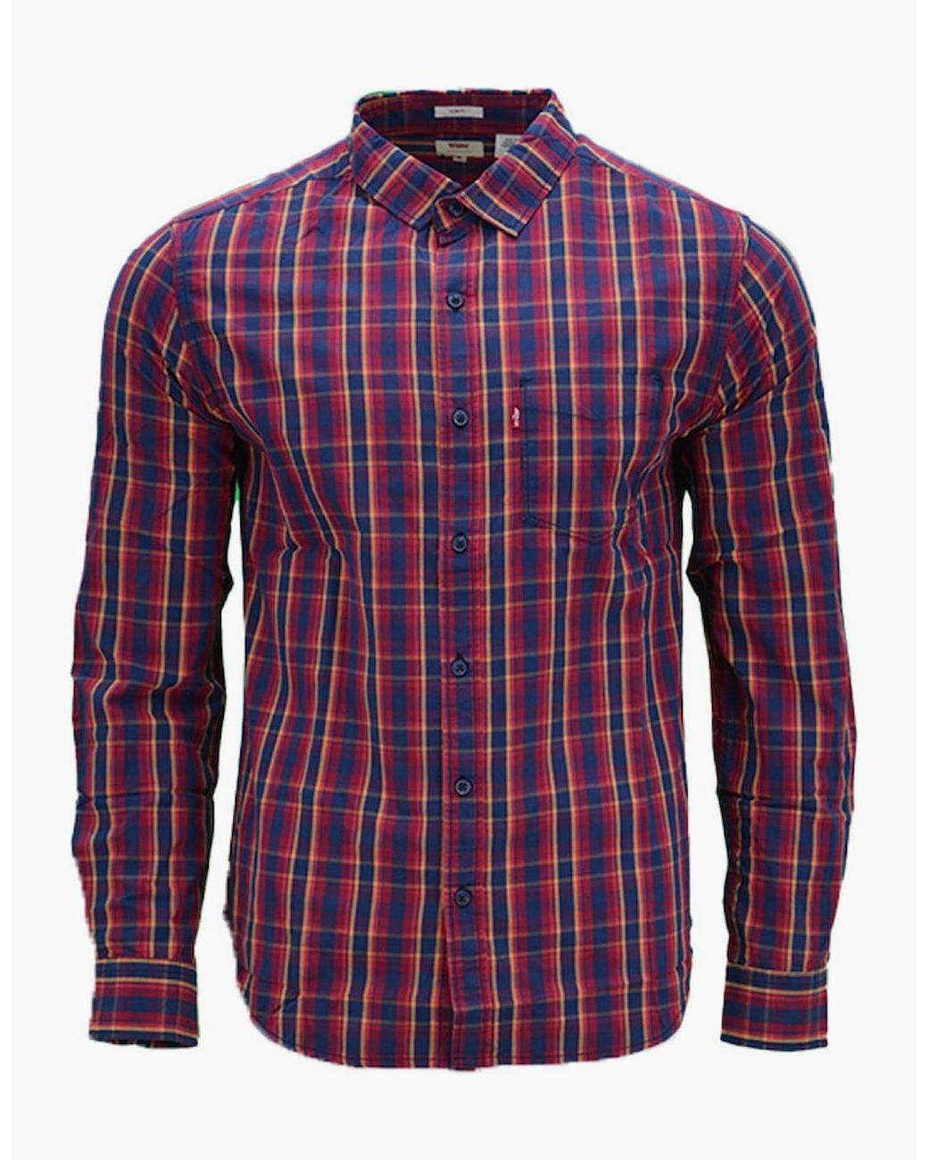 Levi's Purple Levi's Shirts Cotton Long Sleeve Summer Shirt for men