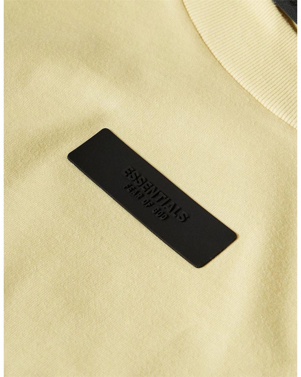 Fear Of God Yellow Long Sleeve T-Shirt for men