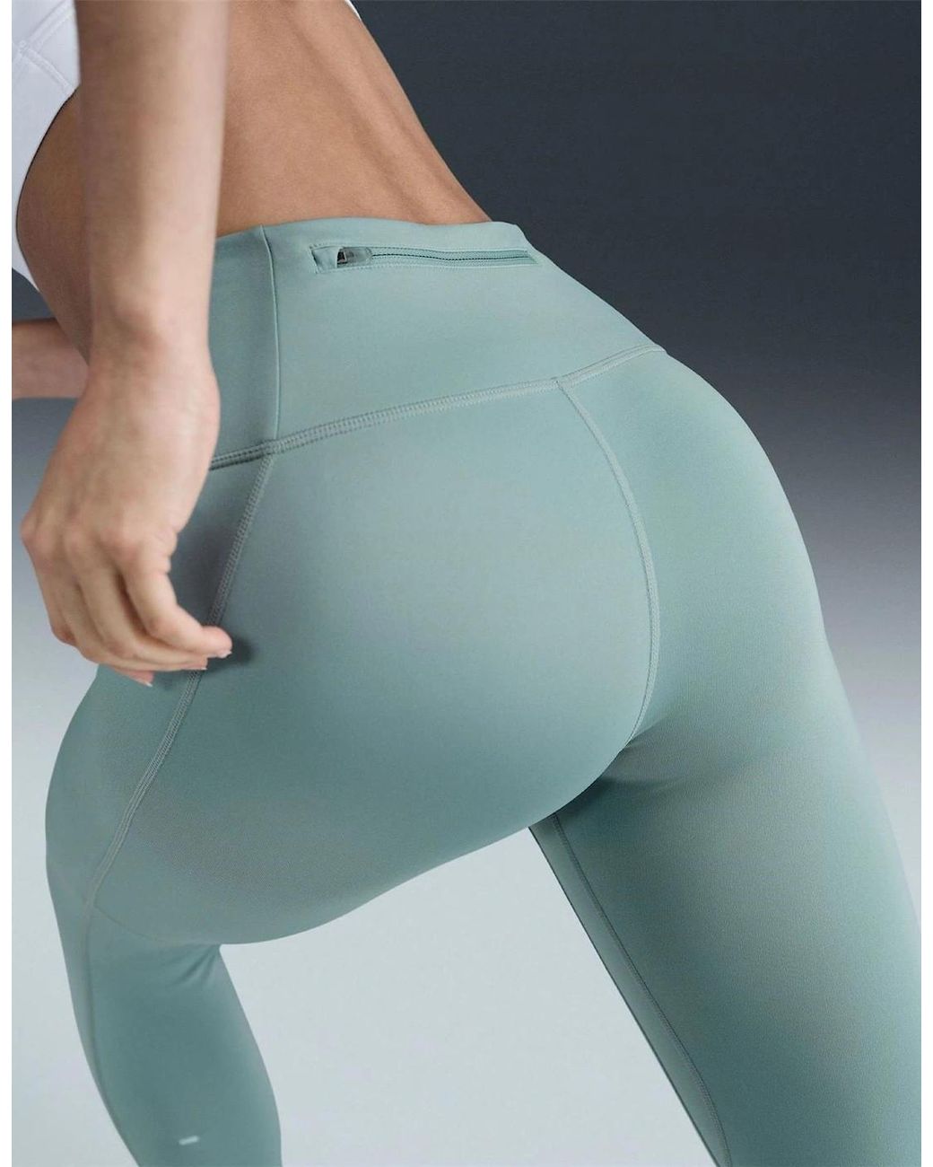 Nike Blue High Waisted 7 8 Running Leggings