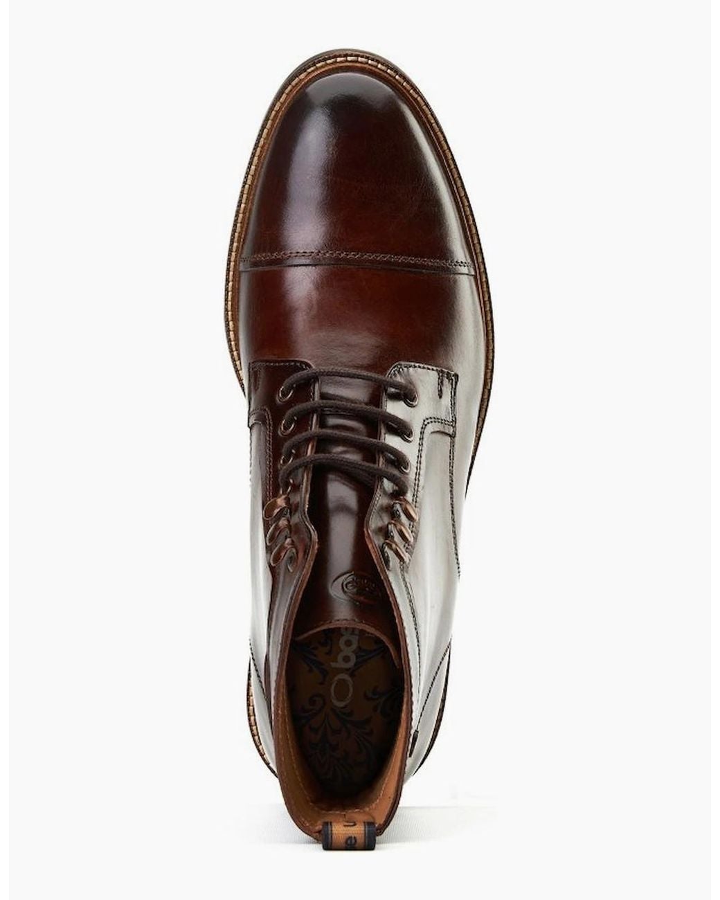 Base London Brown Plymouth Boots for men