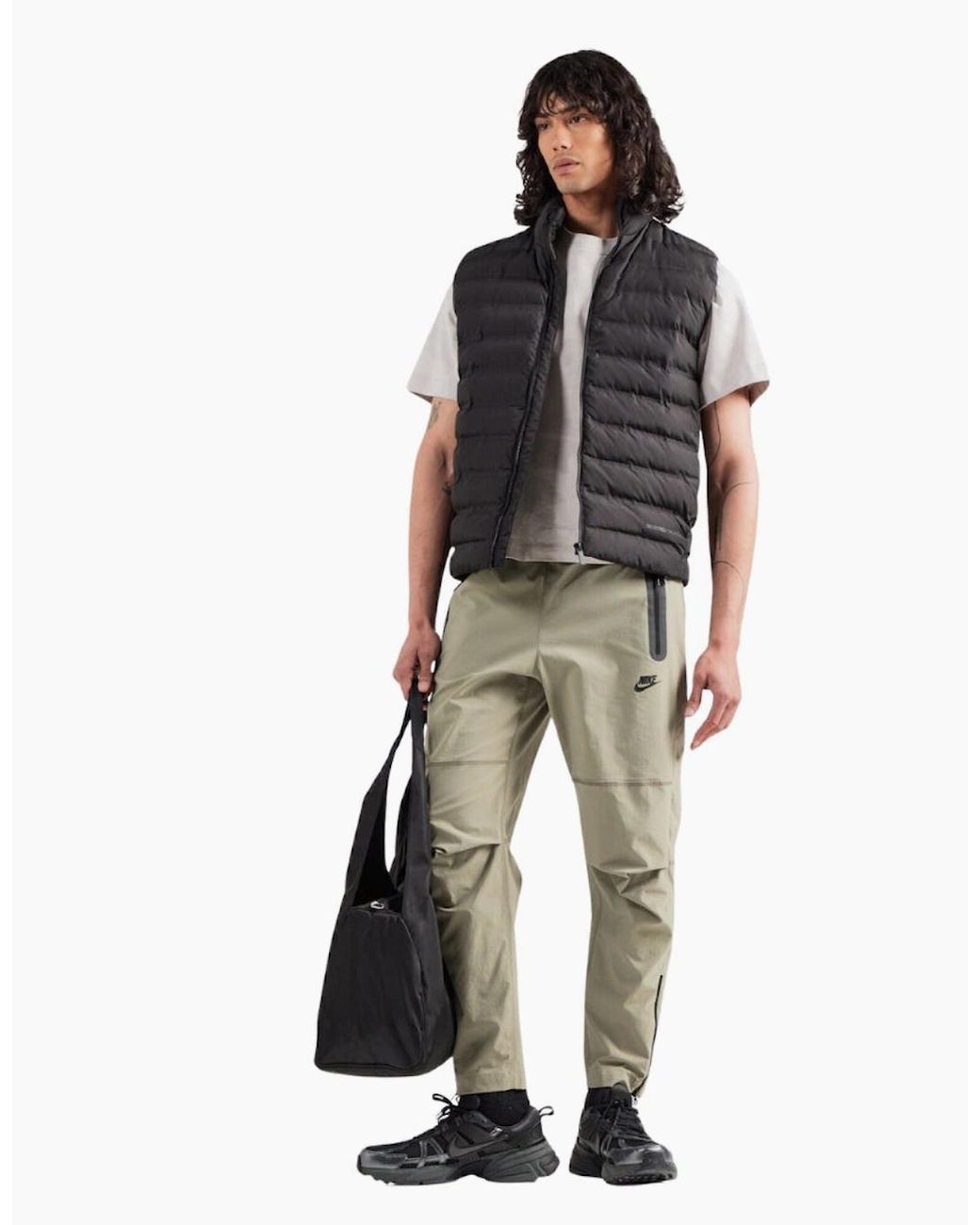 Nike Green Tech Woven Trousers for men