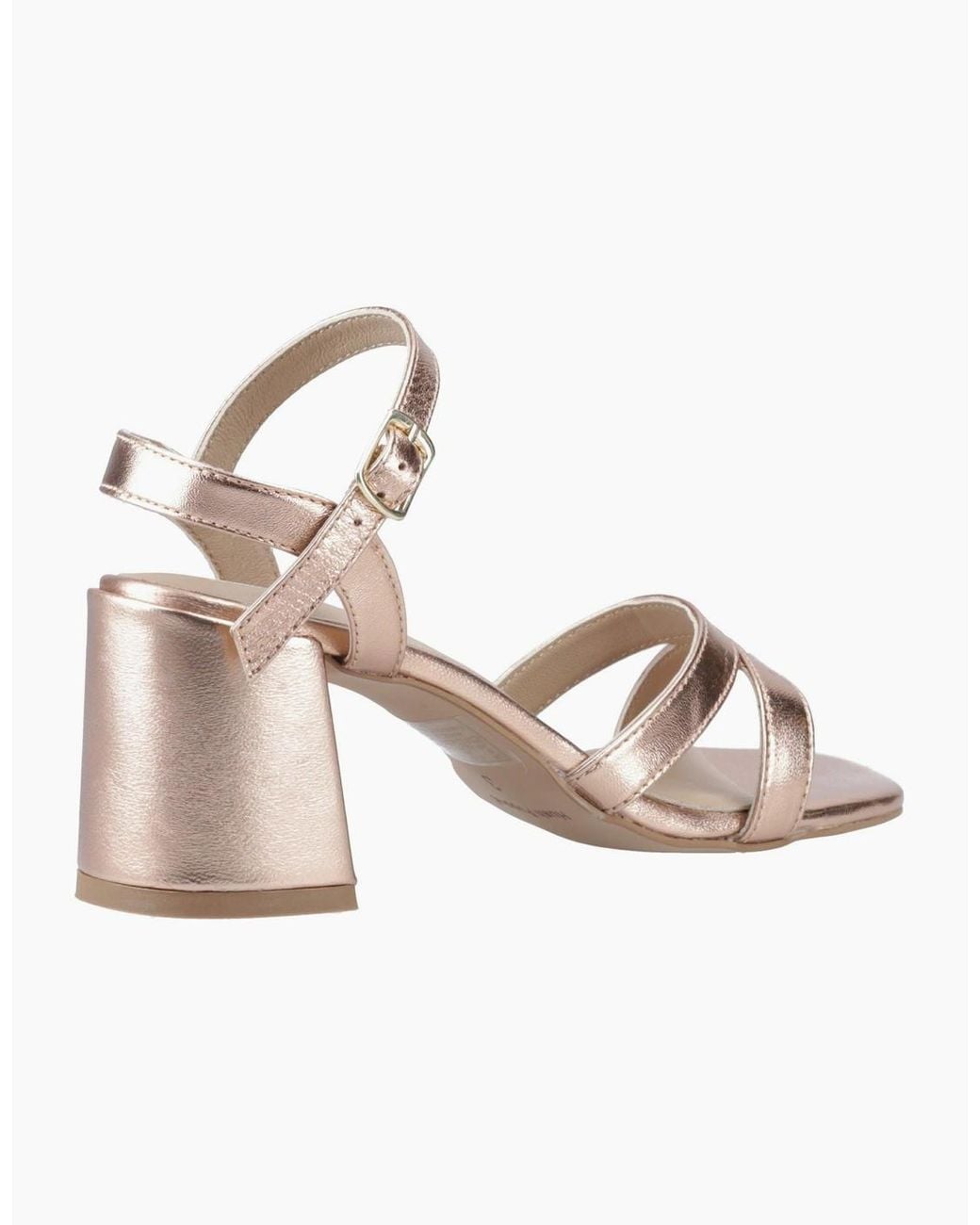 Hush Puppies Pink Nalani Leather Rose Sandals