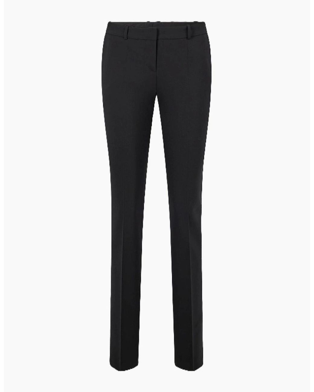 Boss Black Tamea Solid Patterned Slim Chinos