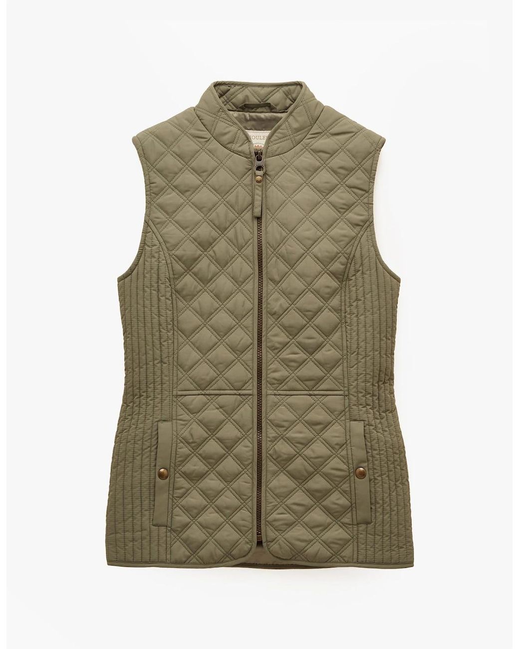 Joules Green Minx Gilets Khaki