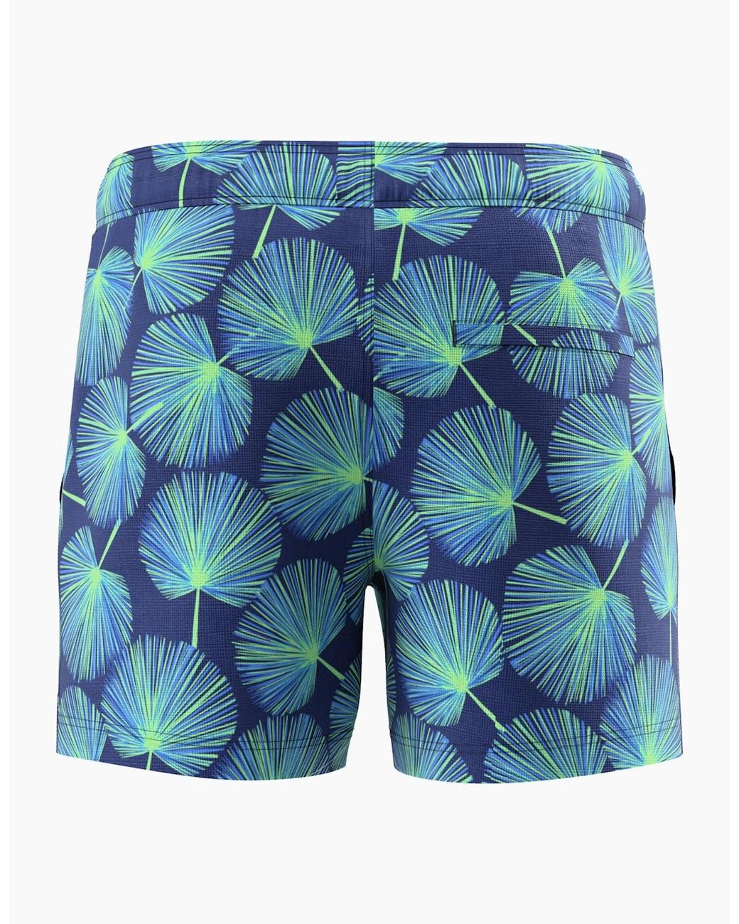 Speedo Blue Redondo Edge Volley Printed Swim Shorts for men