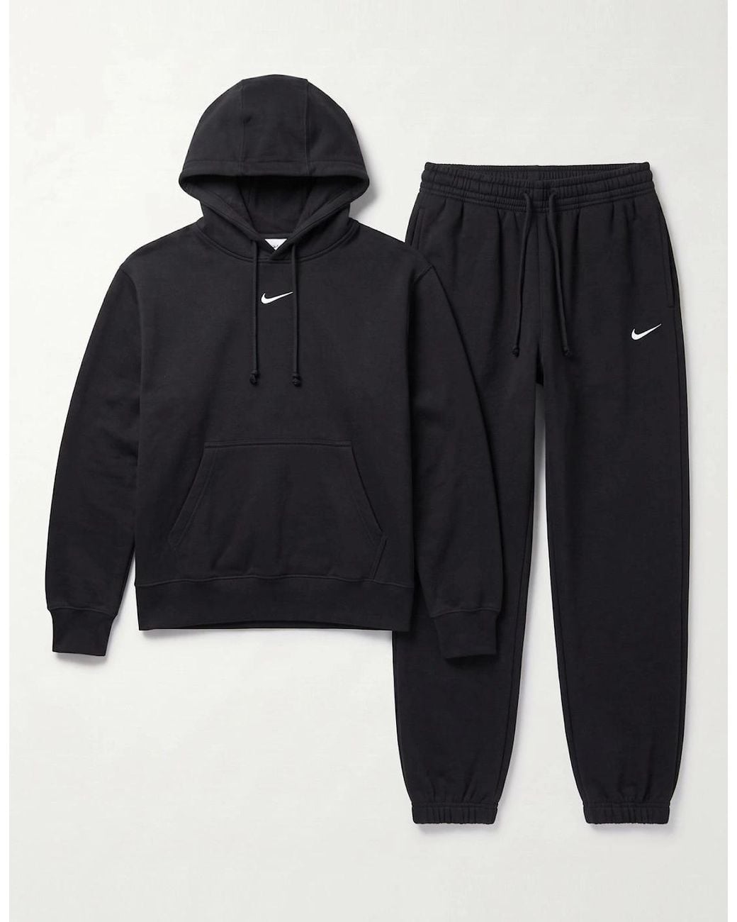 Nike Blue Oversized Phoenix Pullover Hooded Tracksuit