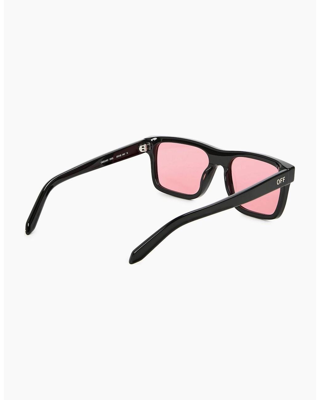 Off-White c/o Virgil Abloh Brown Off Galena Sunglasses for men